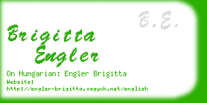 brigitta engler business card